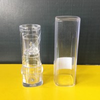 Popular low price Mini clear Square small lip balm containers