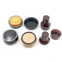 Luxury empty loose powder container with sifter