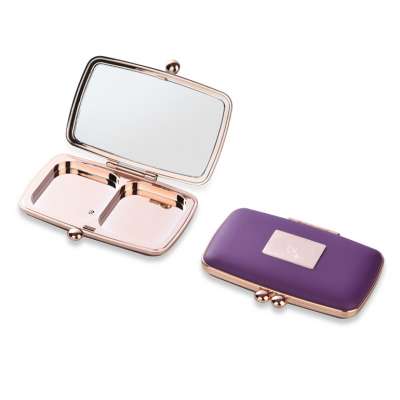 Luxury Empty Plastic Empty Custom Color Blush Compact Eyeshadow Powder Case